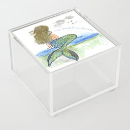 The Ocean Will Give Her Back Acrylic Box