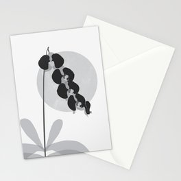 Noir Orchid Dreams Stationery Cards
