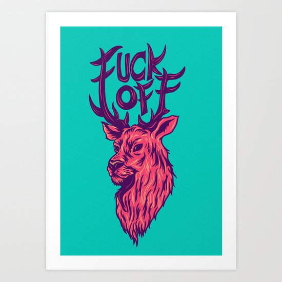 deer Art Print
