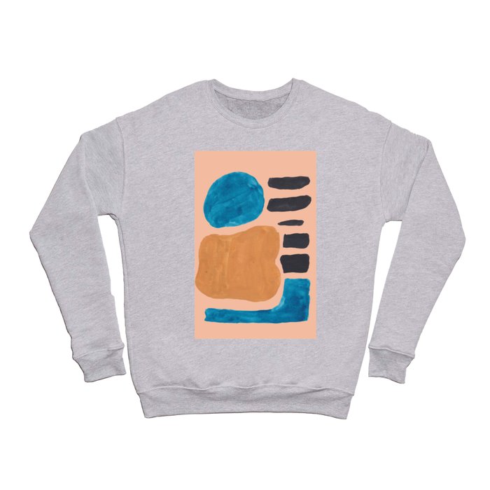 13| 190330 Abstract Shapes Painting Crewneck Sweatshirt