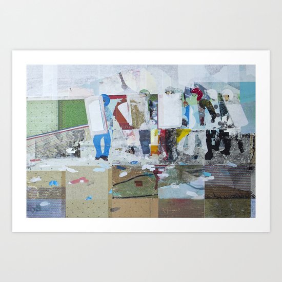 Under Fire Art Print