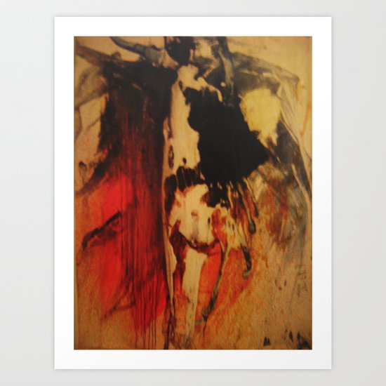 vulcano Art Print