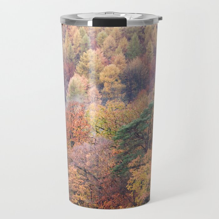 Autumn Trees Panorama Travel Mug
