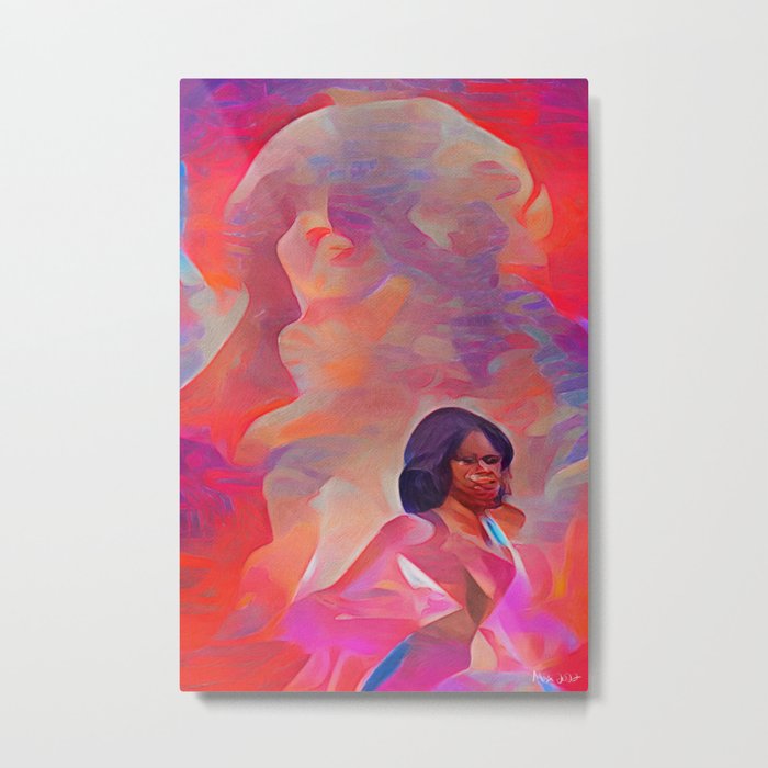 Michelle Obama Metal Print