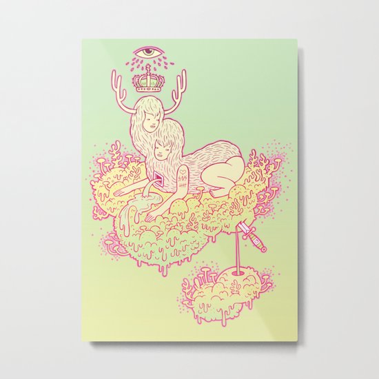 flora and fauna Metal Print