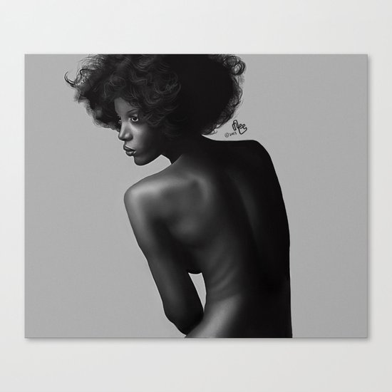Tonal Study Canvas Print