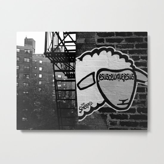 Je suis... Metal Print