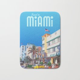 Travel to Miami Bath Mat