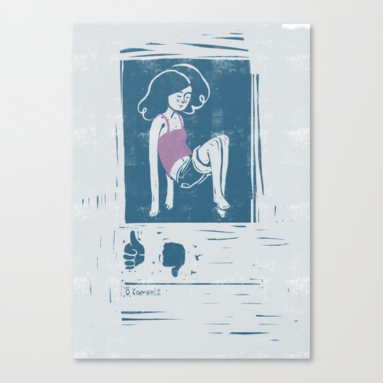 Trapped Canvas Print
