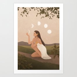 Phases Art Print