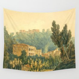 Joseph Mallord William Turner In the Valley Near Vietri Wall Tapestry