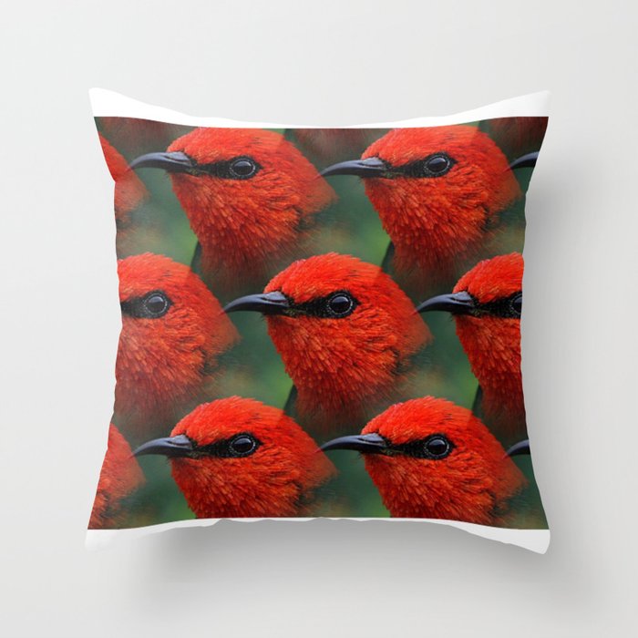 Beautiful birdy Comforter Throw Pillow