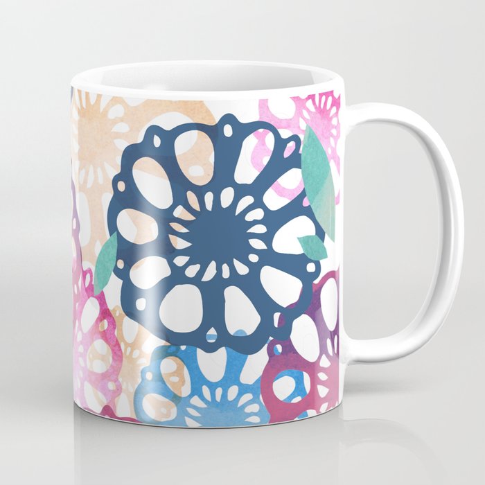 Abstract flowers Coffee Mug