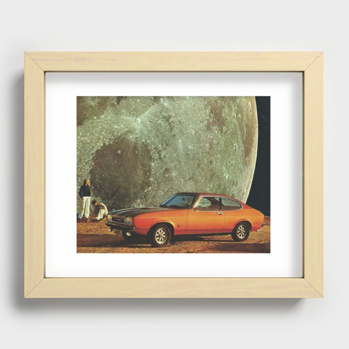 Just another day on earth Recessed Framed Print