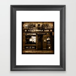 The Temple Bar Framed Art Print