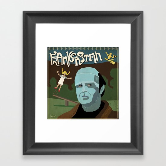 Young Frankenstein Framed Art Print