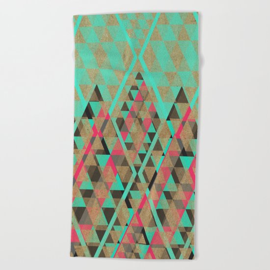 Tribal VII Beach Towel
