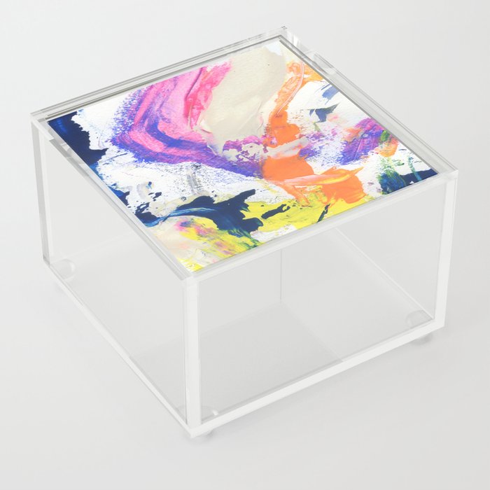 abstract dreamworld N.o 2 Acrylic Box