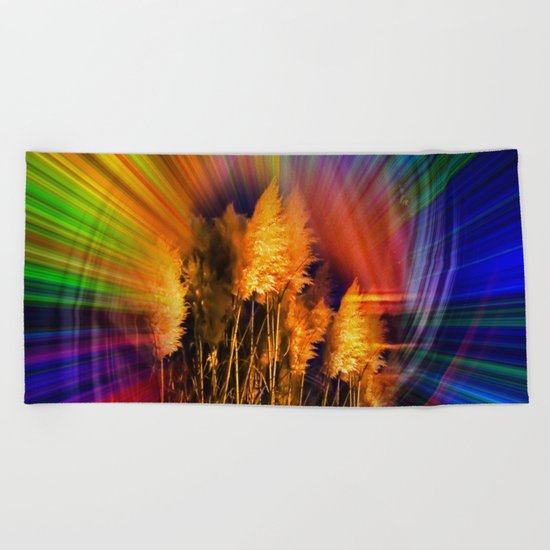 autumn impression Beach Towel