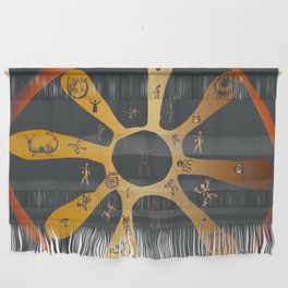 Ancient Whirled Wall Hanging