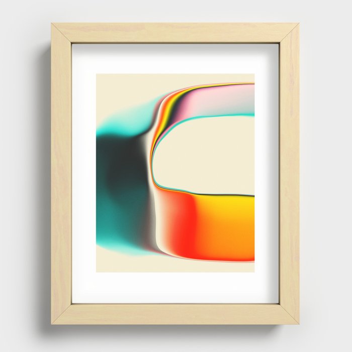 INTERFERENCE Recessed Framed Print