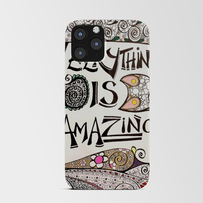 Everything IS AMAZING  iPhone Card Case