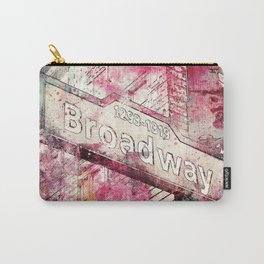 Broadway sign New York City Carry-All Pouch