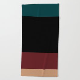 Contemporary Color Block XII Beach Towel