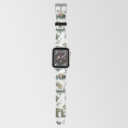 Yellowstone National Park Travel Pattern Design Apple Watch Band