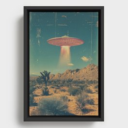 Joshua Tree UFO 324 Framed Canvas