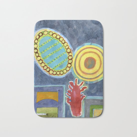Gigantic Surreal Objects with Furniture Bath Mat