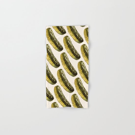 Pickle Pattern Hand & Bath Towel