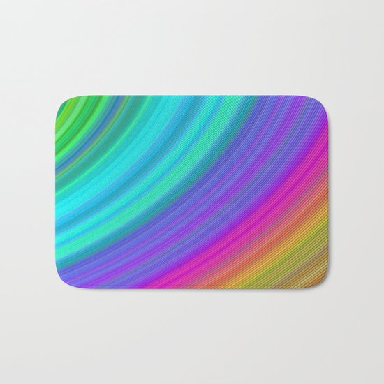 Rainbow Bath Mat