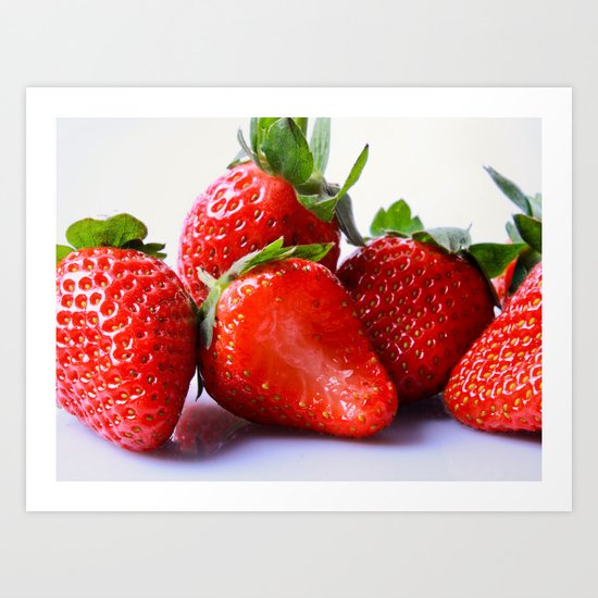 Strawberry Art Print