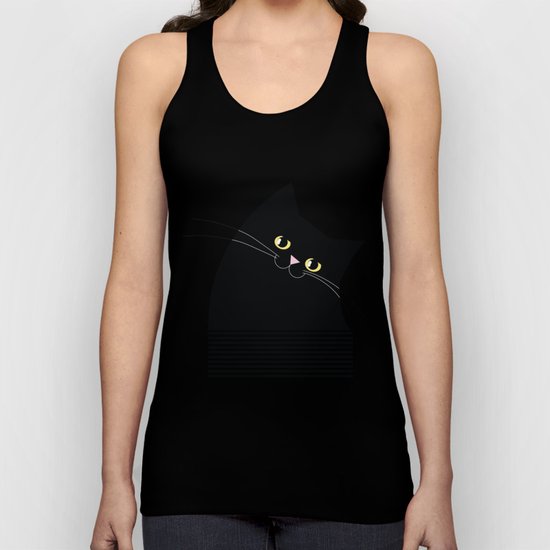 Black Cat of Lara Unisex Tank Top