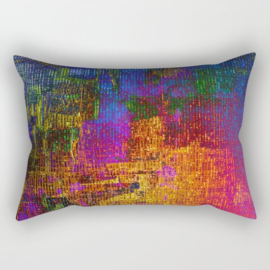 abstract tapestry Rectangular Pillow