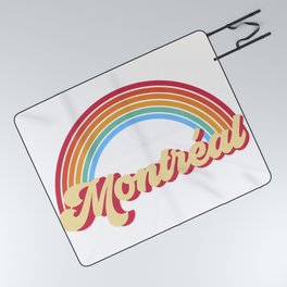 Groovy Montreal Picnic Blanket