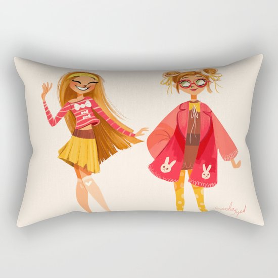 Honey Lemon Rectangular Pillow