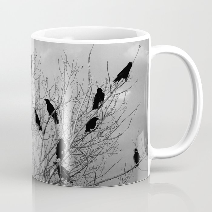 Murder Of Crows - Three Coffee Mug