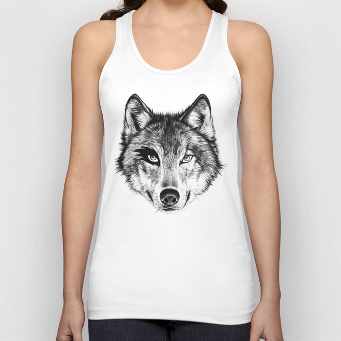 The Wolf Next Door Tank Top by florever | Society6