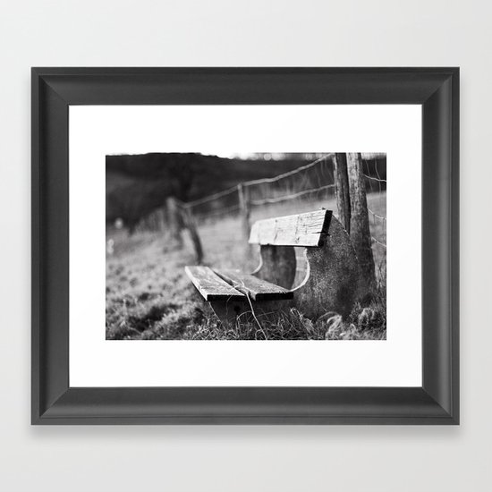 Alone Framed Art Print