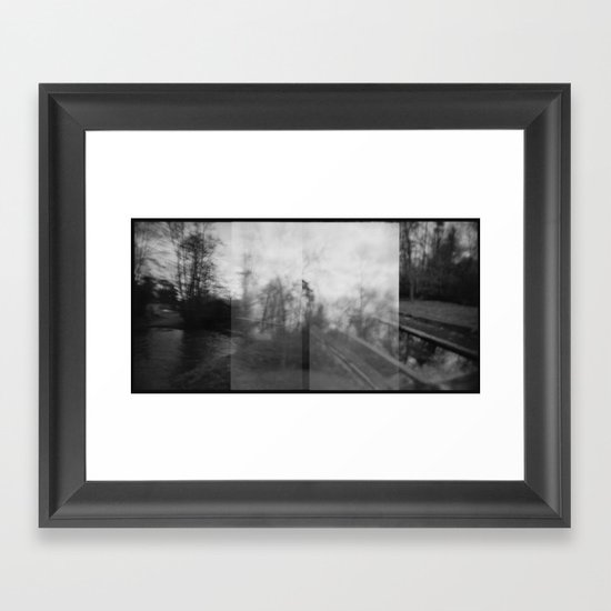 The labyrinth of dreams Framed Art Print