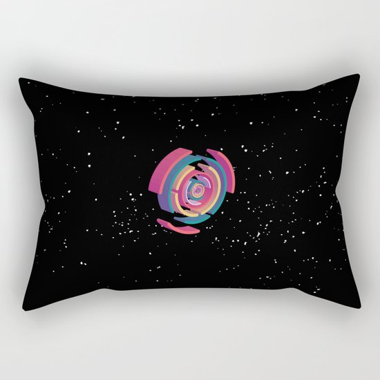Black Hole Rectangular Pillow