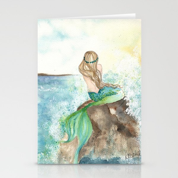 Summer Mermaid Stationery Cards