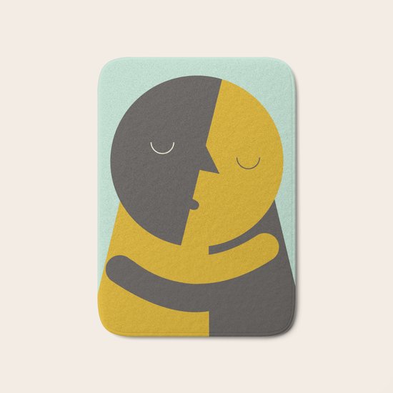 Love poster Bath Mat