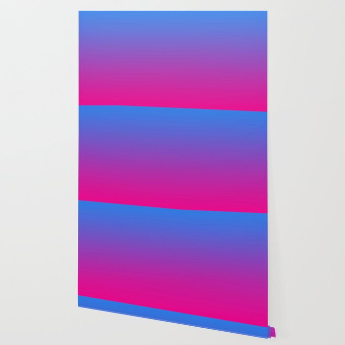 Vibrant Blue Purple Pink Gradient Color Wallpaper By