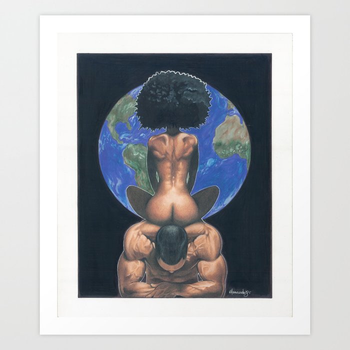 Give you the World Art Print