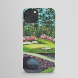 12th Hole At Augusta National Masters iPhone Case