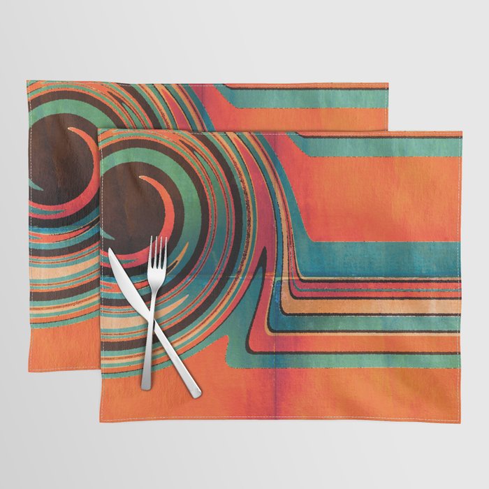 Southwestern Adventure II - colorful art and home decor Placemat