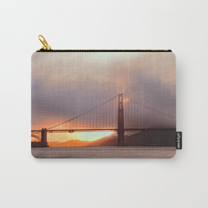 Golden Gate Silhouette  Carry-All Pouch